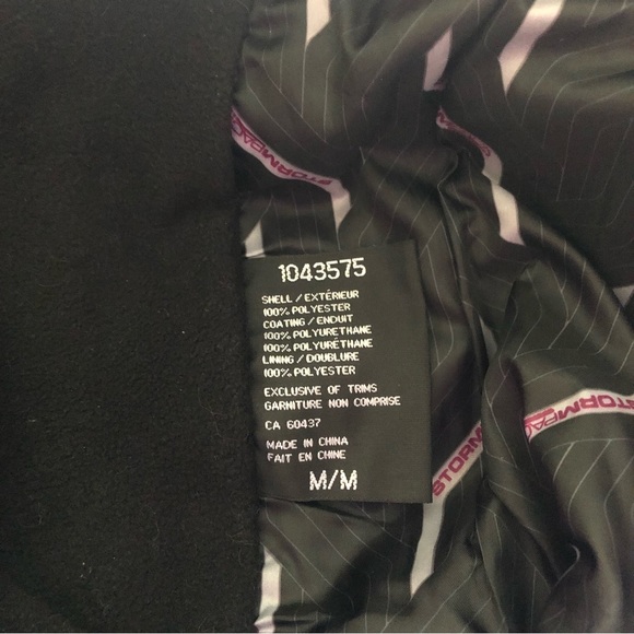 Sun Ice Size Medium Stormpack Insulated Cargo Ski/Boarding Pants Black - Picture 12 of 15